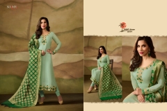 Karma 11000 Series Satin Georgette Suits 14