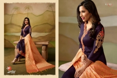 Karma 11000 Series Satin Georgette Suits 4