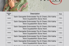 Karma 14400 Series Sattin Georgette9