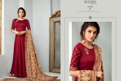 Karma Gown Satin Georgette Suits 6