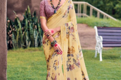 Kashvi Creation Jhankaar Georgette Floral Prints Saree Design 2421 to 2428 Series (13)