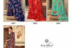 Kashvi Creation Nirali 2 Chiffon Printed Saree Collection Design 96001 to 96006 Series (12)