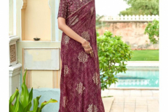 Kashvi Crection Lavanya Designer Gold Printed With Fancy Blouse Design 53001 to 53010 Series (11)