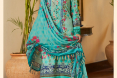 Kesani Trendz Elaan-e-Ishq Jam Satin Embroidery Work Salwar Suits Collection Design 10009 to 10016 Series (10)