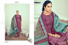 Kesar Seerat Pure Lawn Cotton With Boring Work Suits Collection Design 157-001 to 157-008 Series (10)