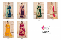 Kesari Trendz Naaz Vol 03 Heavy Faux Georgette Design 6015 to 6020