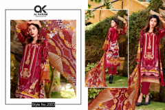 Kesariya Magic Print Al Kram Vol 02 Pure Lawn Collection Design 2001 to 2010 2