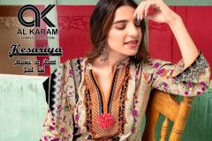 Kesariya Magic Print Al Kram Vol 02 Pure Lawn Collection Design 2001 to 2010 7