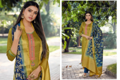 Kessi Fabrics Ashopalav Vol 16 Jaam Silk Design 5621 to 5628 11