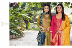 Kessi Fabrics Ashopalav Vol 16 Jaam Silk Design 5621 to 5628 9