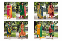 Kessi Fabrics Ashopalav Vol 16 Jaam Silk Design 5621 to 5628