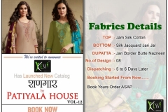 Kessi Fabrics Shangar Patiala Vol -12 10