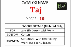 Kessi Fabrics Taj 7
