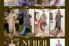 Keval Fab Nureh Vol 12 Luxury Cotton Pakistani Salwar Suits Collection Design 1201 to 1210 Series (11)