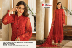 Khayyira Suits Alzohaib Vol 01 Faux Georgette Heavy Embroidery Pakisthani Suits 1091 to 1094 Series (2)