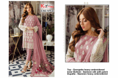Khayyira Suits Rose Craft Vol 01 Georgette Heavy Embroidery Pakisthani Suits 1076-A to 1076-F Series (4)