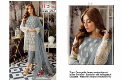 Khayyira Suits Rose Craft Vol 01 Georgette Heavy Embroidery Pakisthani Suits 1076-A to 1076-F Series (5)