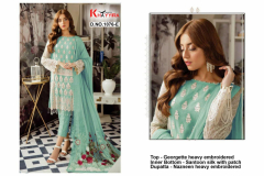 Khayyira Suits Rose Craft Vol 01 Georgette Heavy Embroidery Pakisthani Suits 1076-A to 1076-F Series (6)