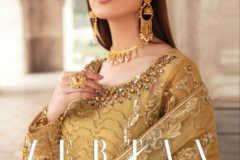 Khayyira Suits Zebtan Bridal Collection Faux Georgette Embroidery Pakisthani Suits 1086 to 1089 Series (1)