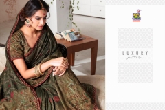 Khwaish Vishal Print Fancy Fabrics Sarees 9