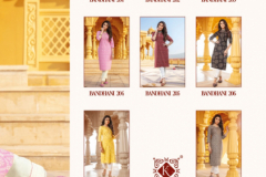 Kiana House Of Fashion Bandhani Vol 02 Chanderi Silk Kurti With Bottom Design 201 to 208