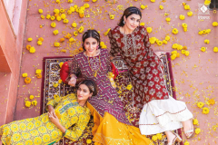 Kiana House of Fashion Bandhani Vol 05 Rayon Kurti With Sharara Collection Design 501 to 507 Series (5)