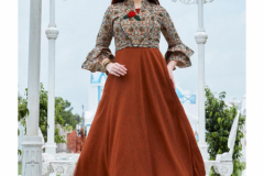 Kiana House Of Fashion Crown Vol 02 Reyon Two Tone Kurti 2