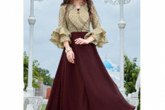 Kiana House Of Fashion Crown Vol 02 Reyon Two Tone Kurti 4