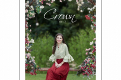 Kiana House Of Fashion Crown Vol 02 Reyon Two Tone Kurti 6