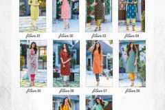 Kiana House Of Fashion Fitoor Reyon Cotton Kurti With Bottom Design 01 to 10 Series (2)