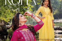Kiana House Of Fashion Roha Designer Kurti With Bottom & Dupatta Collection 101 to 106 Series (1)