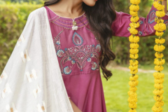 Kiana House Princess Silk Embroidery Kurti with Dupatta Design 01 to 06 Series (3)