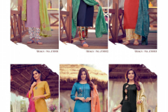 Kiana Kashida Cotton Kurti With Bottom & Dupatta Collection Design 3001 to 3006 Series (8)