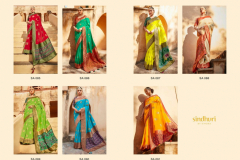 Kimora Patola Sindhuri Designer Silk Saree SA 085 to SA 091 Series (16)