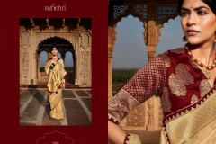 Kimora Sunehri Vol 16 Weave Silk Party Wear Sarees Design 1401-1413 Series (18)