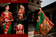 Kimora Sunehri Vol 16 Weave Silk Party Wear Sarees Design 1401-1413 Series (3)