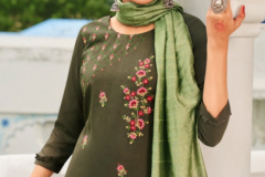 Kivi Rajwadi Silk Kurti With Bottom & Dupatta Design 12801 to 12806 Series (1)