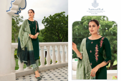 Kivi Rajwadi Silk Kurti With Bottom & Dupatta Design 12801 to 12806 Series (4)