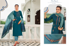 Kivi Rajwadi Silk Kurti With Bottom & Dupatta Design 12801 to 12806 Series (6)