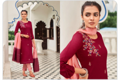 Kivi Rajwadi Silk Kurti With Bottom & Dupatta Design 12801 to 12806 Series (7)
