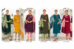 Kivi Rajwadi Silk Kurti With Bottom & Dupatta Design 12801 to 12806 Series (8)