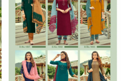 Koodee Mayra 1 Rayon Kurti With Bottom & Dupatta Design 1001 to 1006 Series (7)