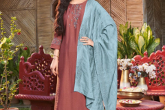 Koodee Rahi Vol 03 Pure Viscose Slub Kurti Sharara With Dupatta Collection Design 6085 to 6090 Series (6)