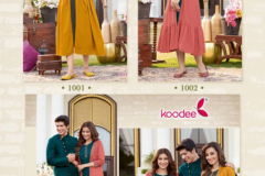 Koodee Sarah Kurti With Shrug Festival Collection Design 1001 to 1004 Series (13)