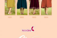 Koodee Shine Chinon Designer Kurti Collection Design 1001 to 1004 Series (2)