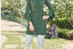 Koodee Videshi Vol 04 Heavy Reyon Kurti Design 1021 to 1025 (7)