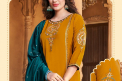 Ladies Flavour Aarohi Vol 07 Chinon Kurti With Bottom & Dupatta Collection Design 1001 to 1006 Series (1)