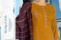 Ladies Flavour Aarohi Vol 8 Chinon Kurti With Pant & Bottom & Dupatta Collection Design 8001 to 8006 Series (12)