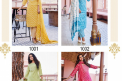 Ladies Flavour Dollar Vol 02 Pure Cotton Kurti With Bottom & Dupatta Collection 1001 to 1004 Series (11)