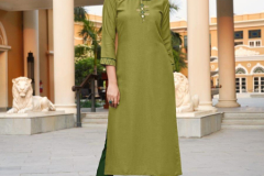 Ladies Flavour Forever Reyon Embroidery Kurti Design 1001 to 1007 3